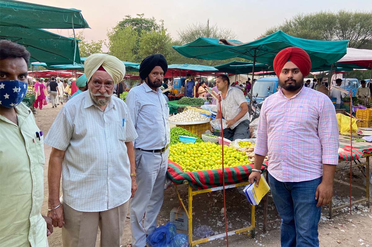 A visit to the vegetable market by the Consumer Protection Federation